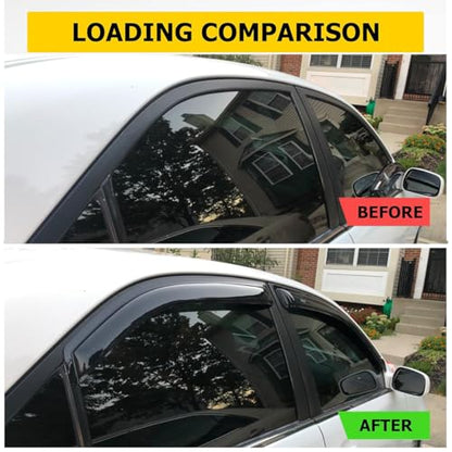 Window Visors Rain Guards for 2002 (2002-2006 Camry Sedan)