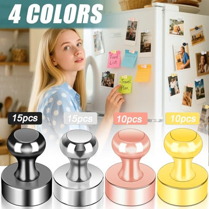 50 Pack Fridge Magnets (4 Colors_50p)