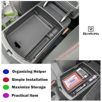Center Console Organizer For 2020 (Black)