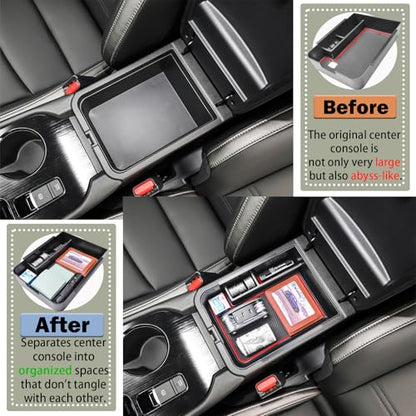 Armrest Organizer Tray For 2020 (Red)