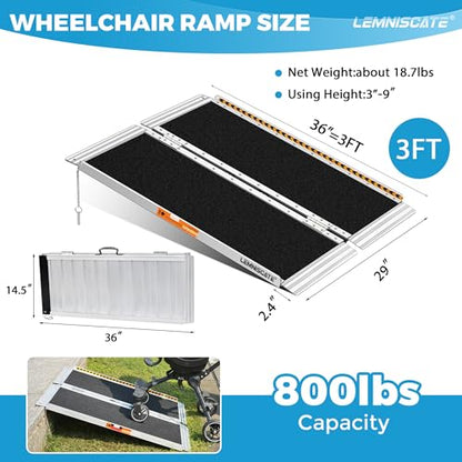 Portable Wheelchair Ramp 3FT (3FT)