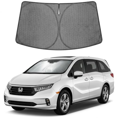 Custom Fit Car Windshield Sun Shade for 2018 (2018-2026 Honda Odyssey)