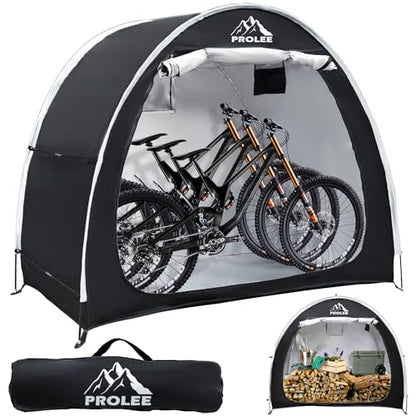 Bike Shed 6.6FT (Arch Black - XL for 2-3 Bikes)