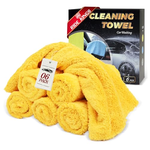 Car Wash Towels 16x16 (Yellow)