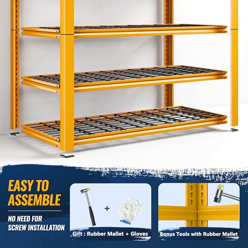 Storage Shelves (72"H x 17.8"D x 40"W)