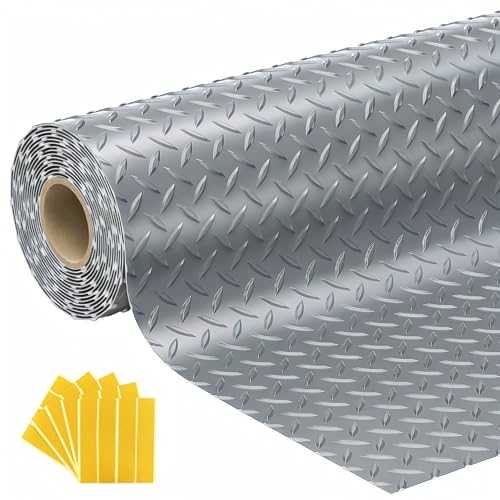 7.5x18 FT Garage Floor Mat (Grey / 7.5x18 FT)