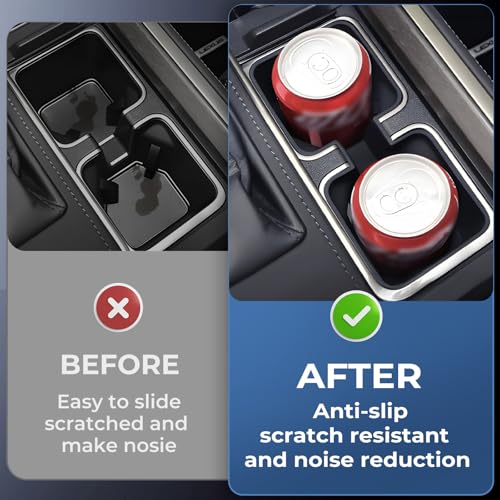 Center Console Cup Holder Inserts for Lexus GX550 2027 2026 2025 2024 (for 2024-2027 GX550)