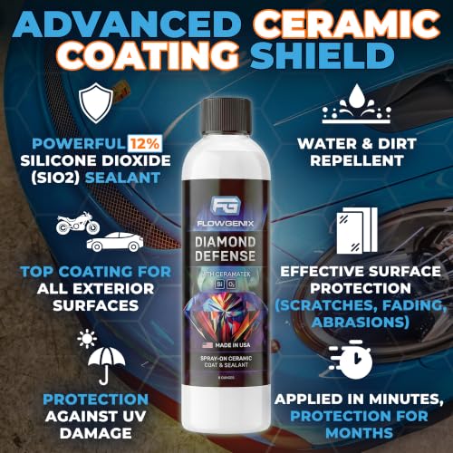 Ceramic Coating Cars & Motorcycles Spray (Ceramic Coating 8oz)