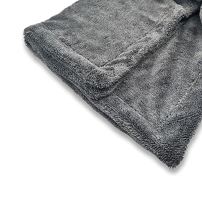 Hydro-FIL XL | Professional Grade Microfiber Towel | Extra Large 20” x 31.5” | Highly Absorbent | Premium Drying Cloth for Car Detailing (Grey) (Grey)