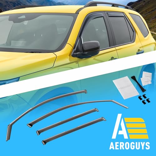 Extra Durable Window Deflectors in (For Honda Pilot 23-26)