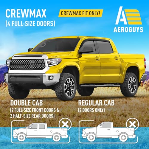 Extra Durable Window Deflectors Tape (For Toyota Tundra 07-21)