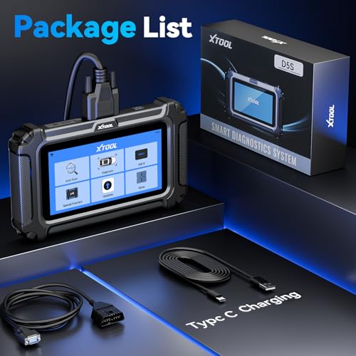 D5S OBD2 Scanner (Black)