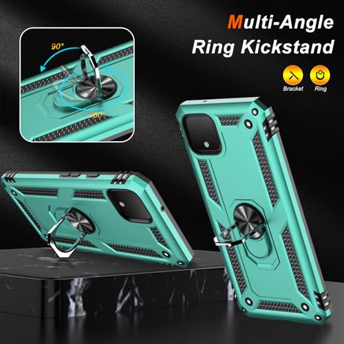 for Google Pixel 4 XL Case with Screen Protector (Teal / Google Pixel 4 XL)