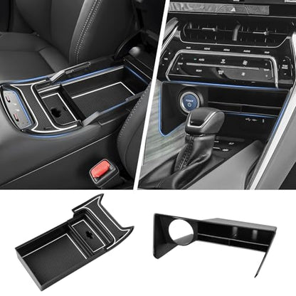 2PCS Center Console Organizer for 2021 (2021-2024 Toyota Venza 2PCS)