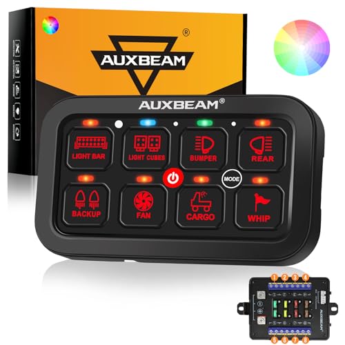 8 Gang Switch Panel RB80 3 Modes Dual (8 Gang (Both-Sided Output) / RGB (Without APP))