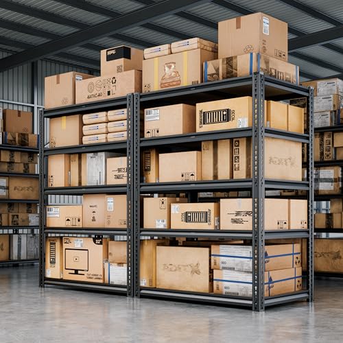 Storage Shelves (72" H x 40" W x 20"D)