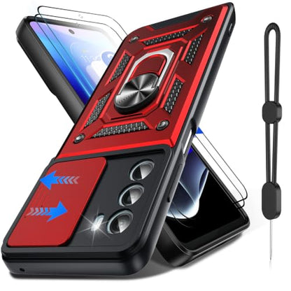 for Moto G Stylus 5G 2022 Case (Moto G Stylus 5G 2022（6.8"） / Red)
