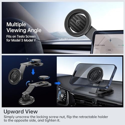 MagSafe Car Mount for Dashboard (Black)