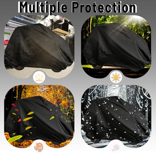 Go Kart Cover for Coleman KT196 GO Kart Covers 420D Waterproof Heavy Duty (Small-67"*47"x 46")