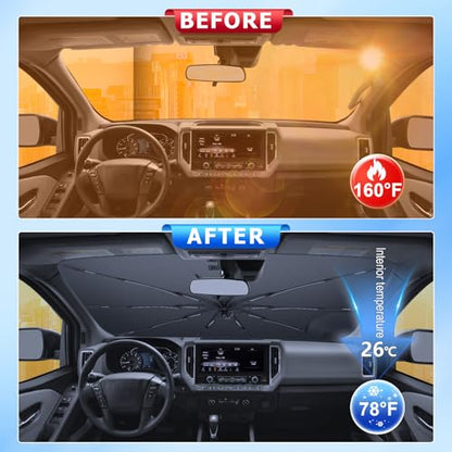 for Car Windshield Sunshade Umbrella 2022 (for 2022-2026 Frontier)
