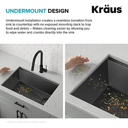 Kore Workstation 27 (PVD Gunmetal / 27 inch / Sink)