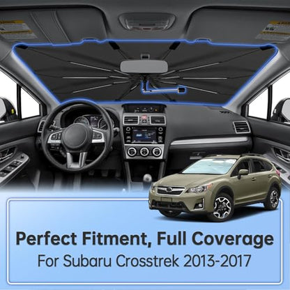 Windshield Sun Shade Umbrella for Subaru Crosstrek 2013 (for Subaru Crosstrek 2013-2017)