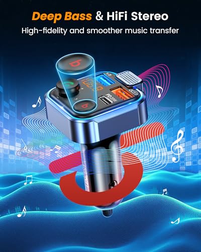 FM Transmitter in (Blue-38W)