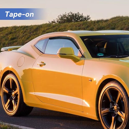 Window Visors Rain Guards for 2010 (2010-2025 Chevy Camaro Coupe)