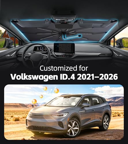 Windshield Sun Shade for Volkswagen ID4 2021 (Fit for Volkswagen ID.4 2021–2026)