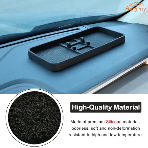 Car Center Console Dash Organizer Compatible with Ford Maverick 2024 2023 2022 Pickup Truck Dashboard Table Tray Storage Box Dash Phone Holder Container Box Anti (Fit Ford Maverick)