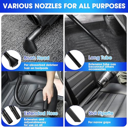 Car Cleaning Kit (Grey / 17PCS)