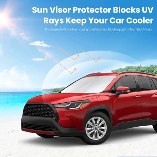 Windshield Sunshade for 2022 (Fit Toyota Corolla Cross)