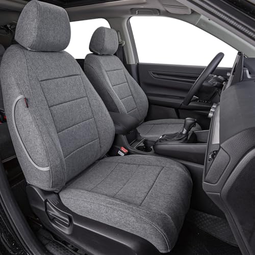CRV Car Seat Covers Custom Fit for Honda 2023 (Gray / 2023-2026 CRV LX,EX,EX-L,Sport,Hybrid,Trailsport)