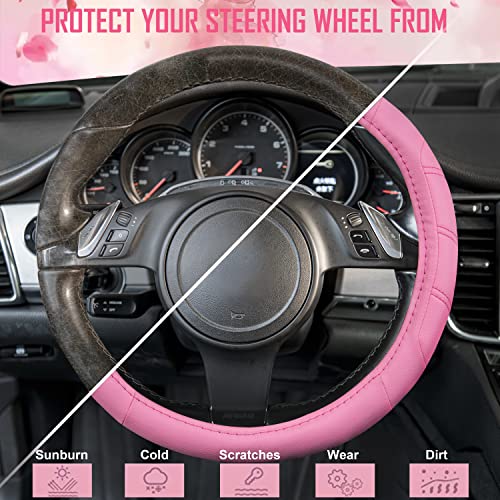 Line Rider Microfiber Leather Sporty 14.5 (Pure Pink / Standard[14.5"-15"])