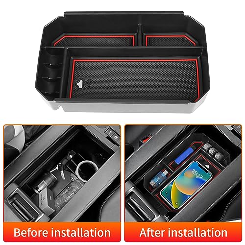 Car Center Console Organizer Tray for Toyota Highlander 2020 2021 2022 2023 2024 2025 2026 and Highlander Hybrid 2020