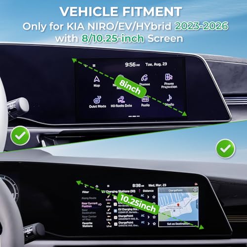 Car Phone Holder for KIA NIRO (Fit for 2023-2026 Niro/EV/Hybrid, 8/10.25-Inch)
