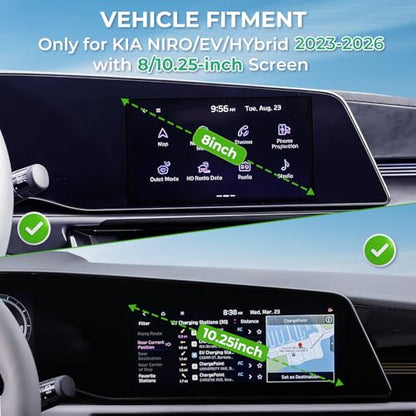 Car Phone Holder for KIA NIRO (Fit for 2023-2026 Niro/EV/Hybrid, 8/10.25-Inch)