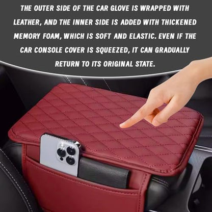 Car Center Console Cover (Gray)