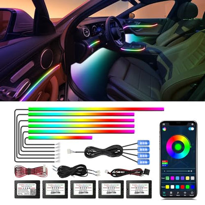 Acrylic Interior Car LED Strip Light (dreamcolor 10 in 1)