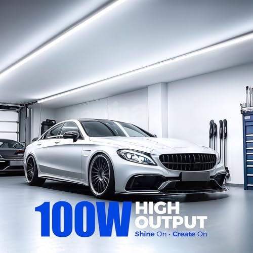 T8 LED Shop Lights 8FT (6500K / 8ft-4 Packs-100w)