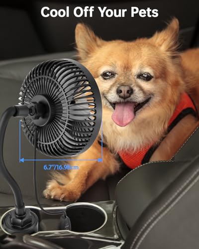 12V Car fan 3 (Cigarette Lighter Powered)