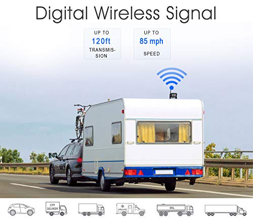Wireless Backup Camera System with 7