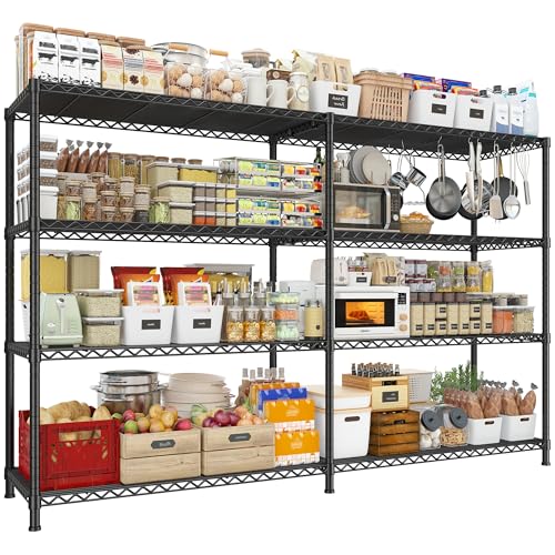 72.8" W Storage Shelves Load 1500LBS (17.7" D x 72.8" W x 59" H)