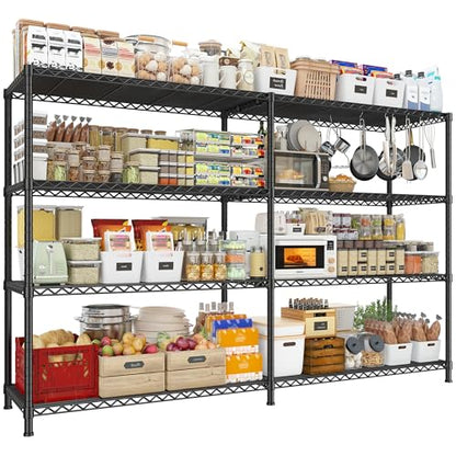 72.8" W Storage Shelves Load 1500LBS (17.7" D x 72.8" W x 59" H)