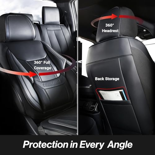 Custom Car Seat Covers Full Set (Variation-08 / Front)