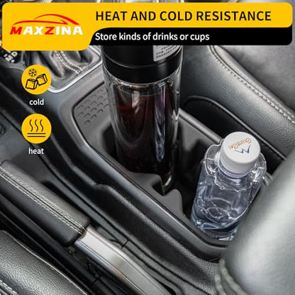 Cup Holder for 2018 (Compatible with 2018+ Jeep Gladiator Black)