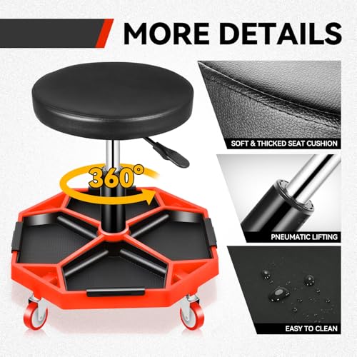 Mechanic Stool (Red)