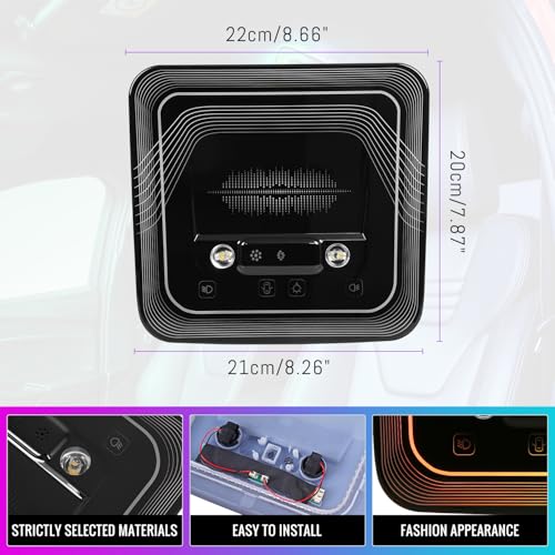 Universal Car Rear Dome Light Replacement (Ripple Style)