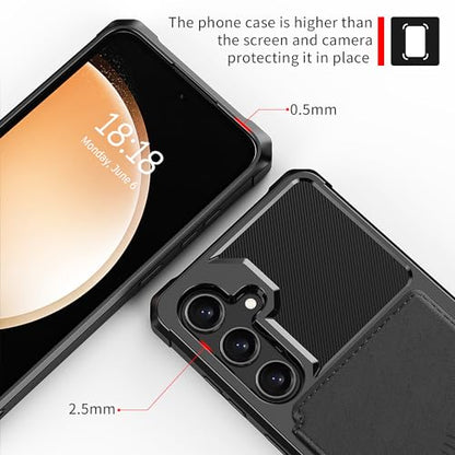 for Samsung Galaxy S25 (Black / Galaxy S25/S24)