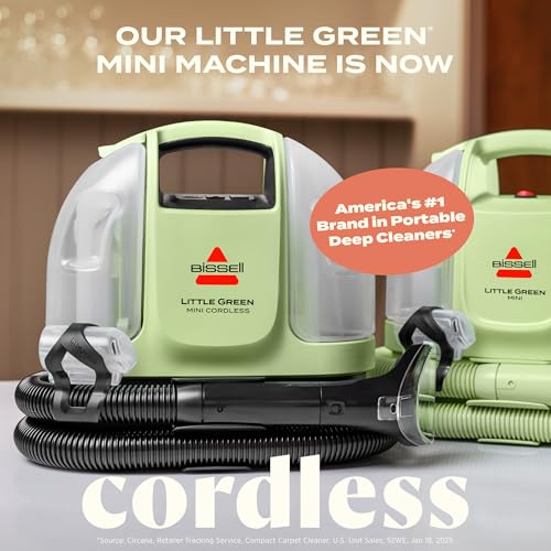 Little Green Mini Cordless Portable Carpet Cleaner (Little Green Mini Cordless)